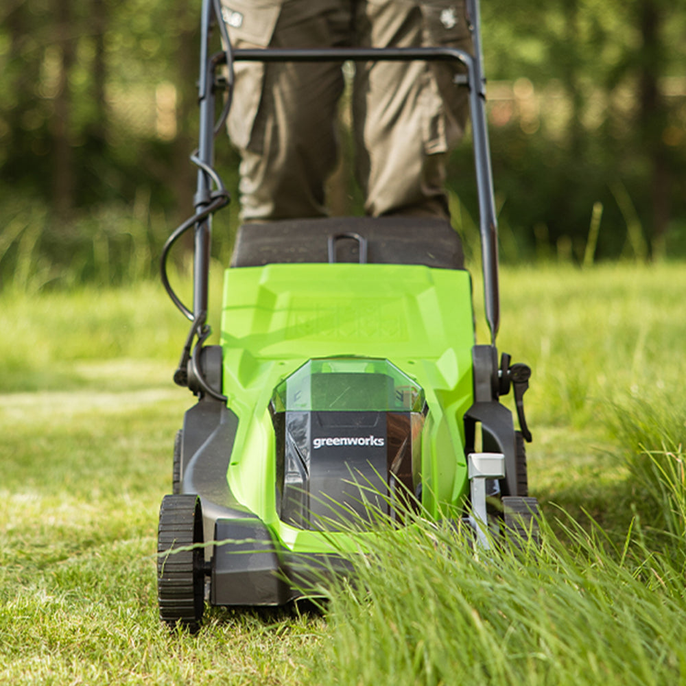40V Cordless Lawn Mower 35cm with 2Ah Battery & Charger